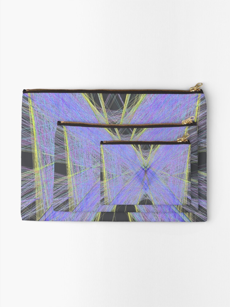 Alternate view of Violet Butterfly Zipper Pouch