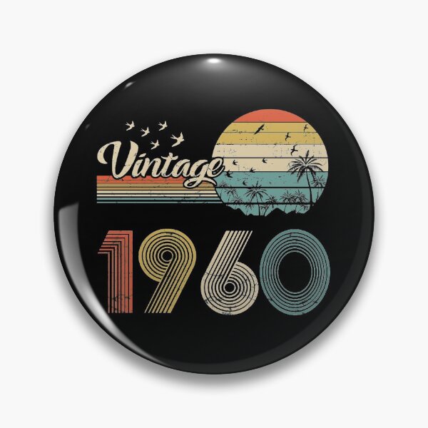 Item preview, Vintage 1960, Born in 1960 Birthday Retro Design, 61st Birthday Gift, 61 Years Old designed and sold by MN-Shop0123.