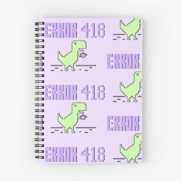 Item preview, Error 418 designed and sold by abbyald.