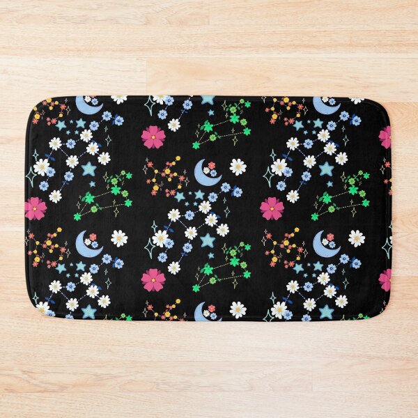 Item preview, Flowers night sky designed and sold by avocadissimo.