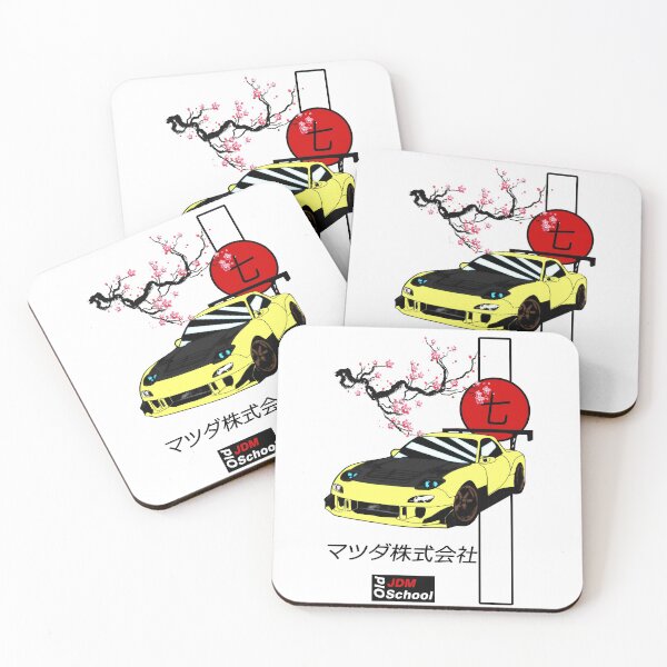 Item preview, JDM FD Yellow Red Sun Edition designed and sold by oldschooljdm.
