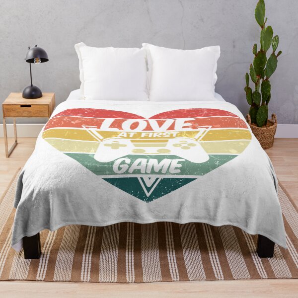 Item preview, VALENTINES DAY GAMER GIFT, LOVE AT FIRST GAME, VIDEO GAMES GIFT RETRO VINTAGE designed and sold by TheFirstOne.