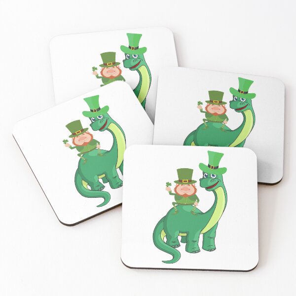 Item preview, Kid's Dinosaur Shamrock St Patrick's Day  designed and sold by TrueFit Essentials.