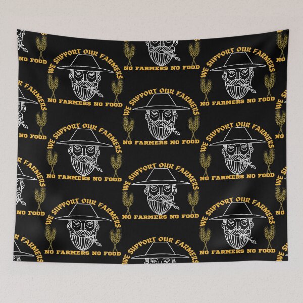 Item preview,  We Support Our Farmers No Farmers No Food designed and sold by mewsis.