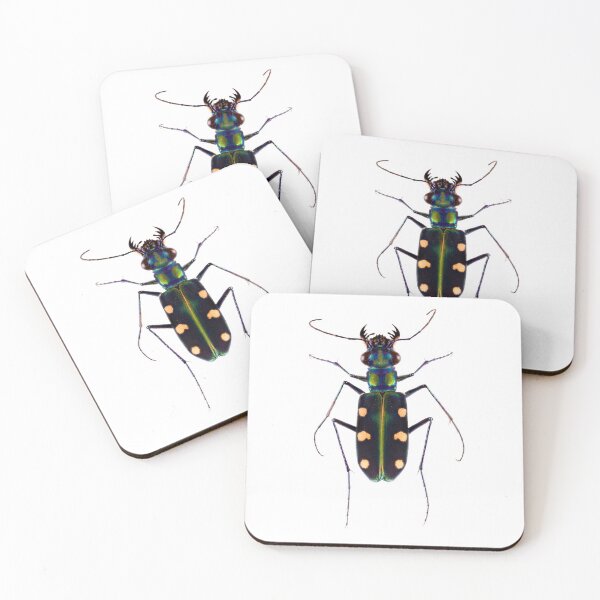 Item preview, Golden-spotted Tiger beetle (Cicindela aurulenta) designed and sold by Tim Christensen.