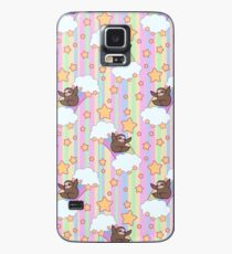 Rainbow Sloth Pattern Case/Skin for Samsung Galaxy