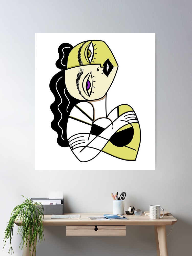 THE POSTER CLUB ポスター ABSTRACT Cubism Atelier Cph, Abstract Cubism - THE POSTER CLUB