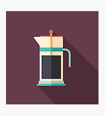 French Press Coffee Photographic Print