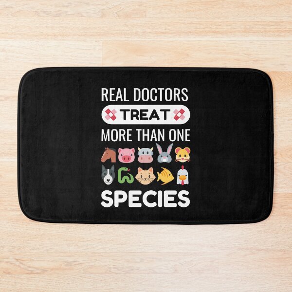 Item preview, Real Doctors Treat More Than One Species designed and sold by momsnpops.