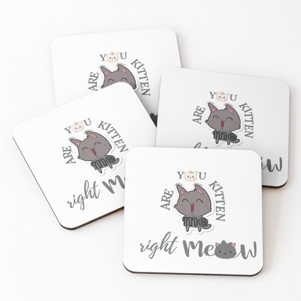 Item preview, ARE YOU KITTEN ME? designed and sold by Damask 123.