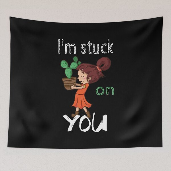 Item preview, I'm Stuck On You - Funny Cactus Gardening Gift designed and sold by biNutz.