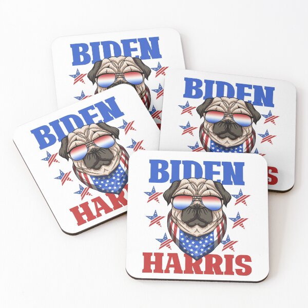 Item preview, Biden Harris Pug Dog America designed and sold by Meliafroggy.