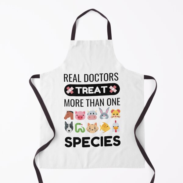 Item preview, Real Doctors Treat More Than One Species designed and sold by momsnpops.