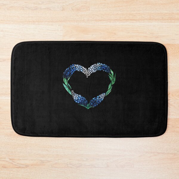 Item preview, Texas Bluebonnets Heart designed and sold by FrictionMaxxing.
