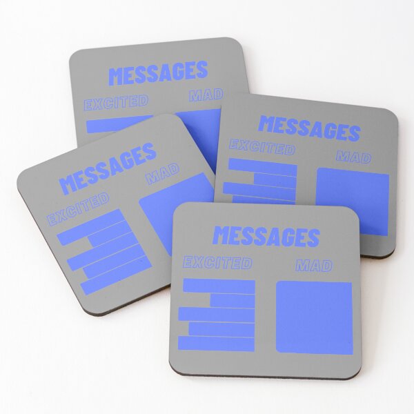 Item preview, Messages when excited and mad designed and sold by tmavaz.