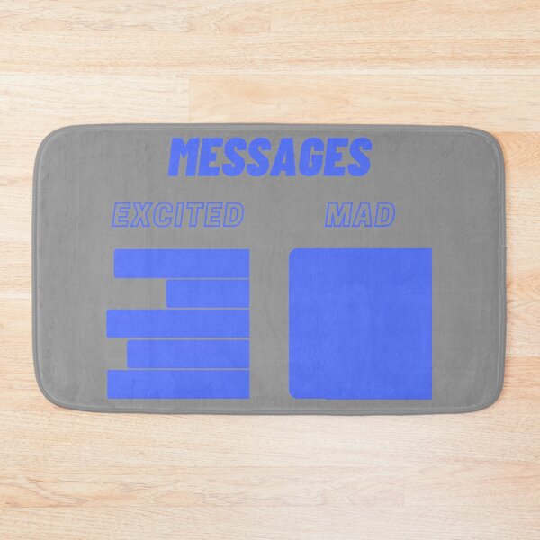 Item preview, Messages when excited and mad designed and sold by tmavaz.