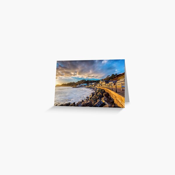 Steephill Cove Gold 2 Greeting Card