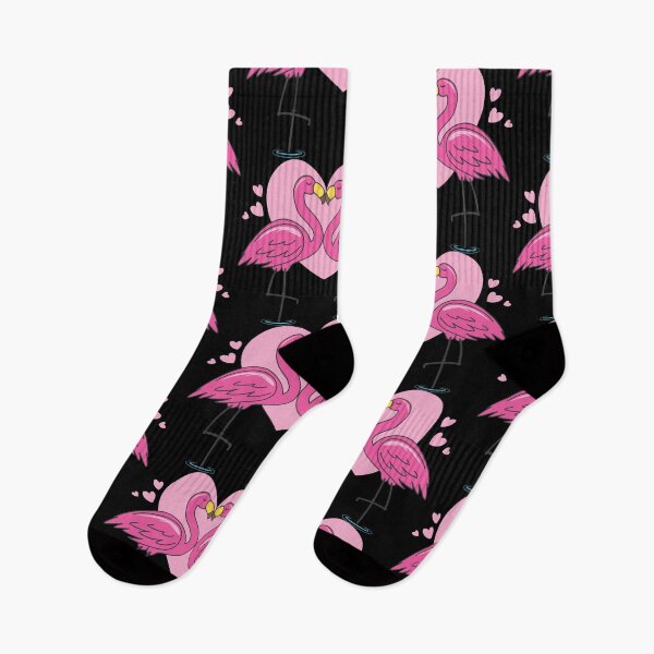 Item preview, Cute Heart Flamingo Bird Lover Gift Valentines Day designed and sold by haselshirt.