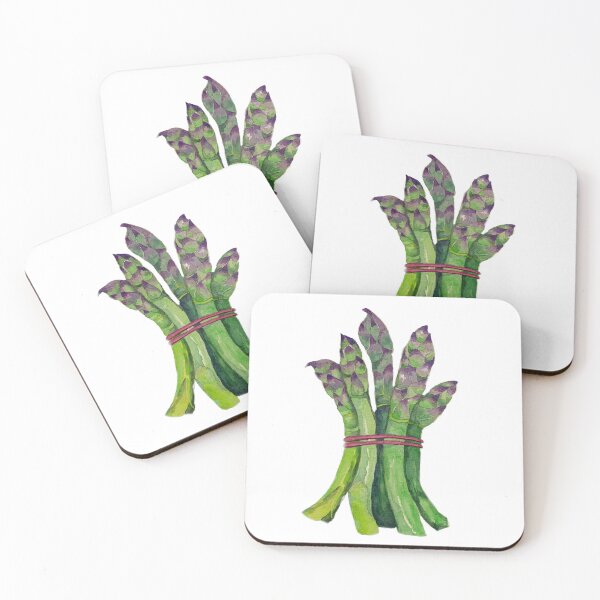 Item preview, Asparagus Tips in Watercolour designed and sold by Julie Pickering.