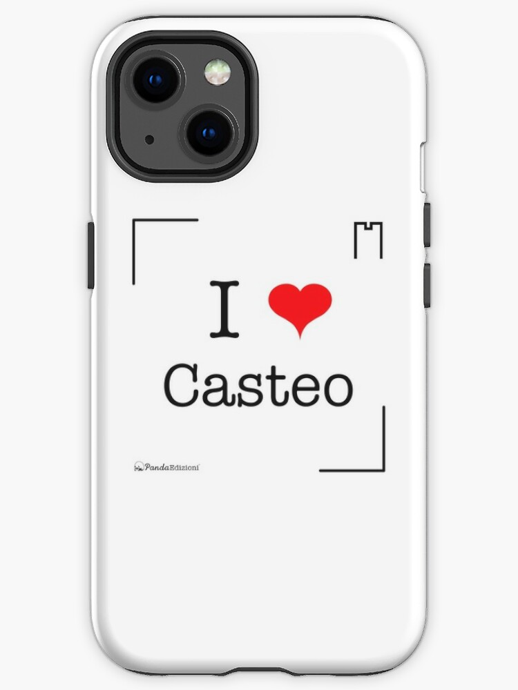 Thumbnail 1 of 4, iPhone Case, I love Casteo designed and sold by Panda Edizioni.