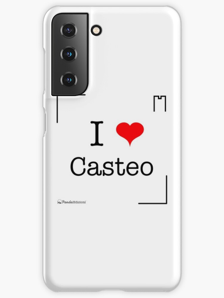 Thumbnail 1 of 4, Samsung Galaxy Phone Case, I love Casteo designed and sold by Panda Edizioni.