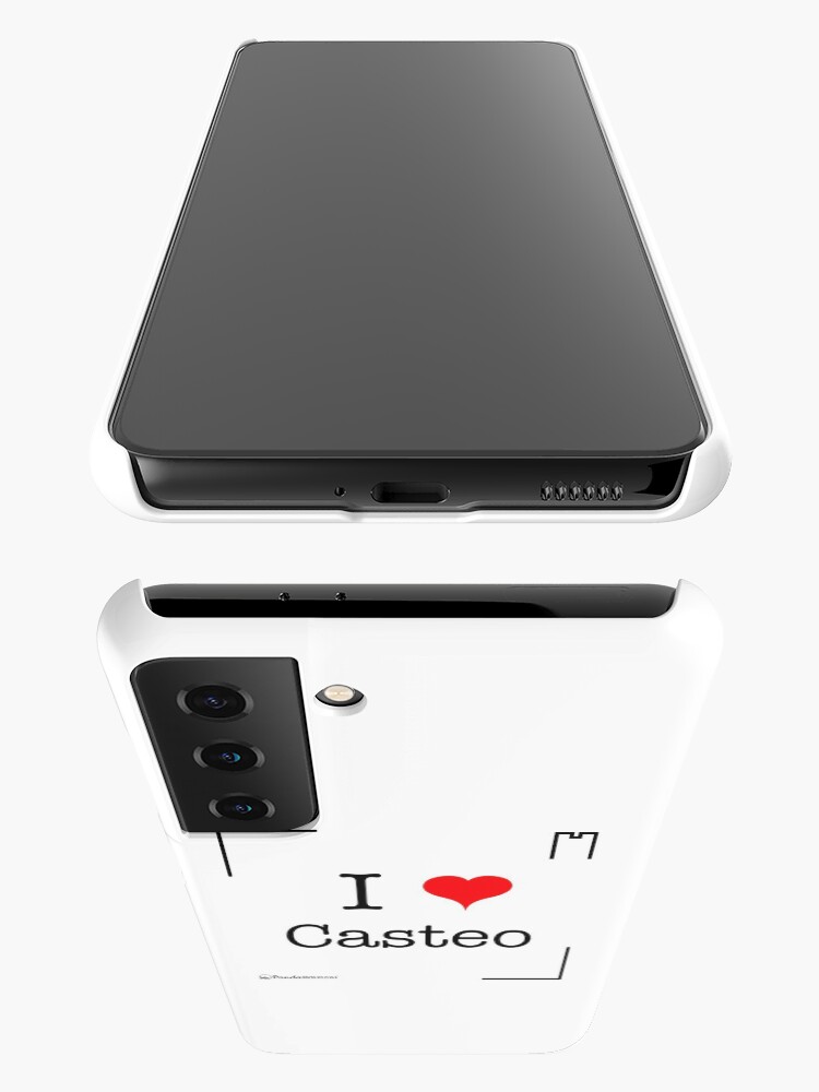 Thumbnail 3 of 4, Samsung Galaxy Phone Case, I love Casteo designed and sold by Panda Edizioni.