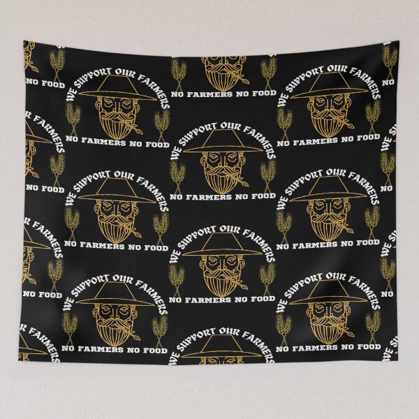 Item preview, We Support Our Farmers No Farmers No Food designed and sold by mewsis.