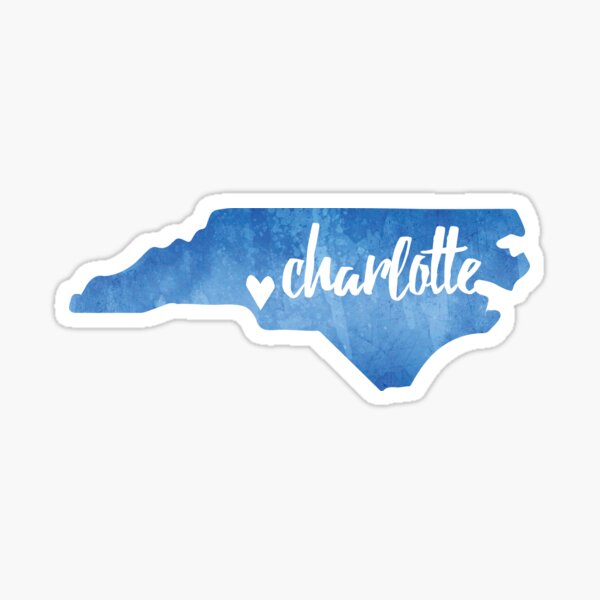 Charlotte, North Carolina Sticker