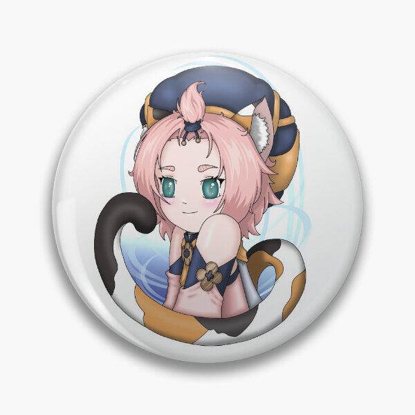 Item preview, Copy of Genshin Impact - Diona (Fanart) - White Background designed and sold by Katrina Montgomery.