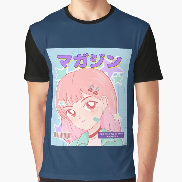 Manga girl Graphic T-Shirt