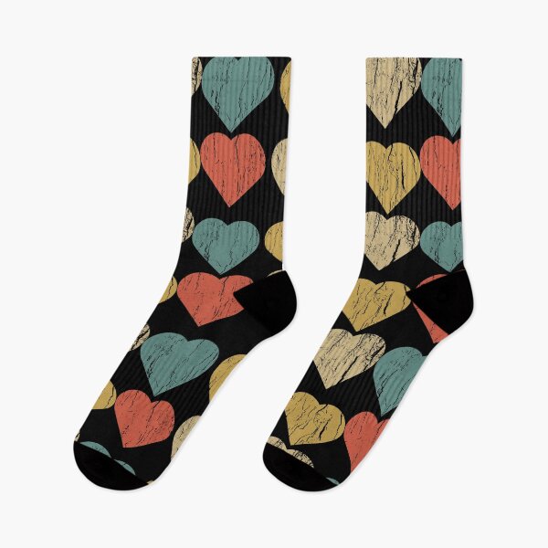 Item preview, Valentines Gifts Men Women Cool Vintage Hearts designed and sold by haselshirt.