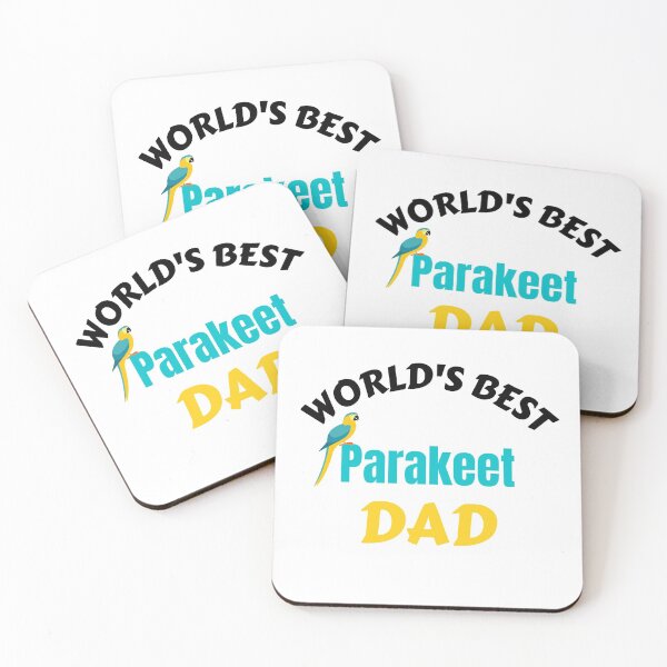 Item preview, World's Best Parakeet Dad - Bird Lover Gift designed and sold by thebreeze09.