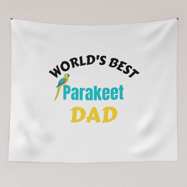 Item preview, World's Best Parakeet Dad - Bird Lover Gift designed and sold by thebreeze09.