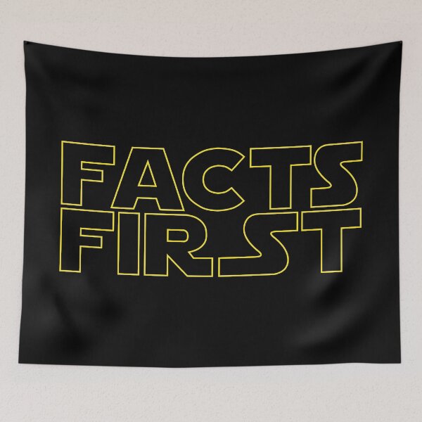Item preview, Facts First designed and sold by ProtonProject.