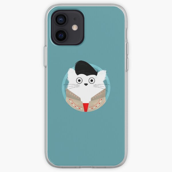 Cat Elvis iPhone Soft Case