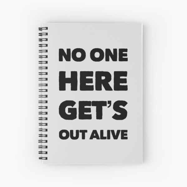 Item preview, No One Here Get's Out Alive, Jim Morrison designed and sold by shantishirts.