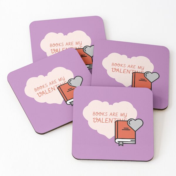 Item preview, Books Are My Valentine Heart and Book designed and sold by DanLopesMerch.