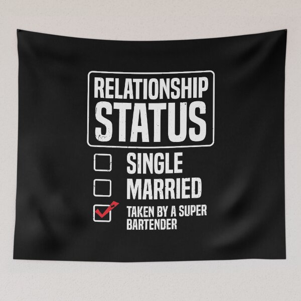Item preview, Relationship Taken By A Super Bartender Valentine designed and sold by haselshirt.