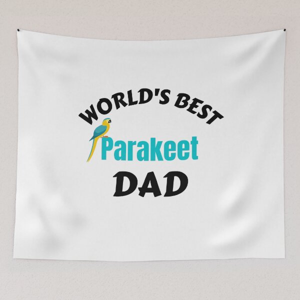 Item preview, World's Best Parakeet Dad - Bird Lover Gift designed and sold by thebreeze09.