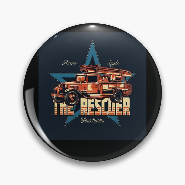 Item preview, Firetruck Rescuer designed and sold by MisterGooseShop.