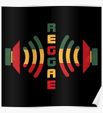 Póster Música reggae
