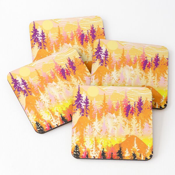 Item preview, Beautiful Orange Landscape designed and sold by Catherine  Milchard.