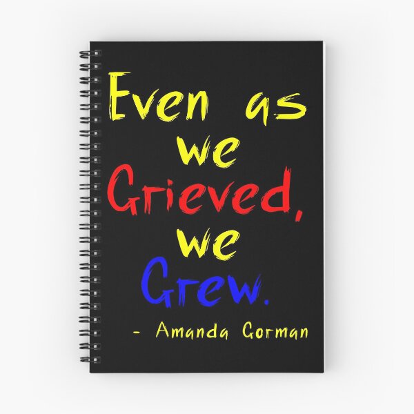 Item preview, Even As We Grieved, We Grew by Poet Laureate Amanda Gorman designed and sold by ecdato.