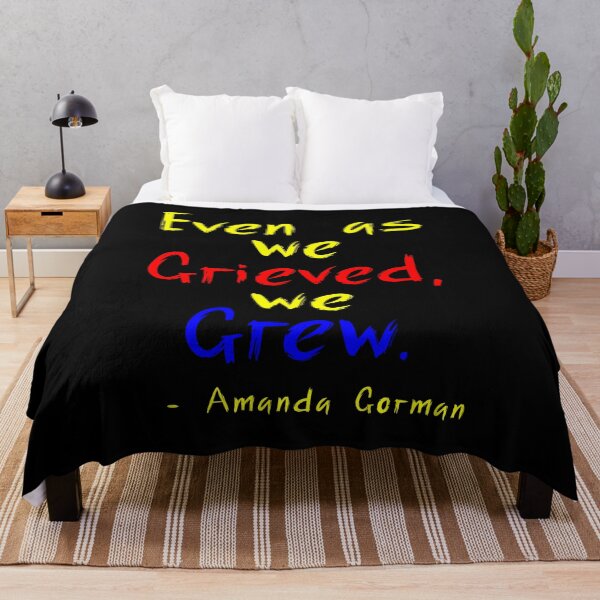 Item preview, Even As We Grieved, We Grew by Poet Laureate Amanda Gorman designed and sold by ecdato.