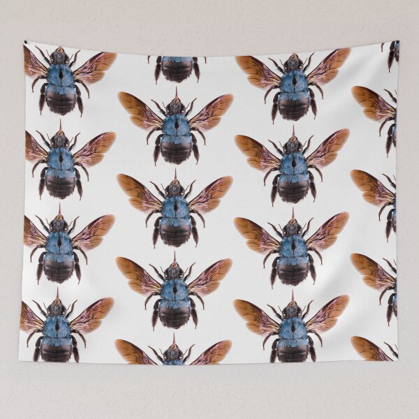 Item preview, Cerulean Carpenter Bee (Xylocopa Caerulea) designed and sold by Tim Christensen.
