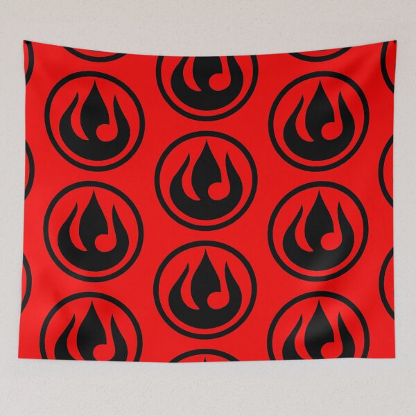 Item preview, Fire Nation Icon-red designed and sold by Friend of Frogs.