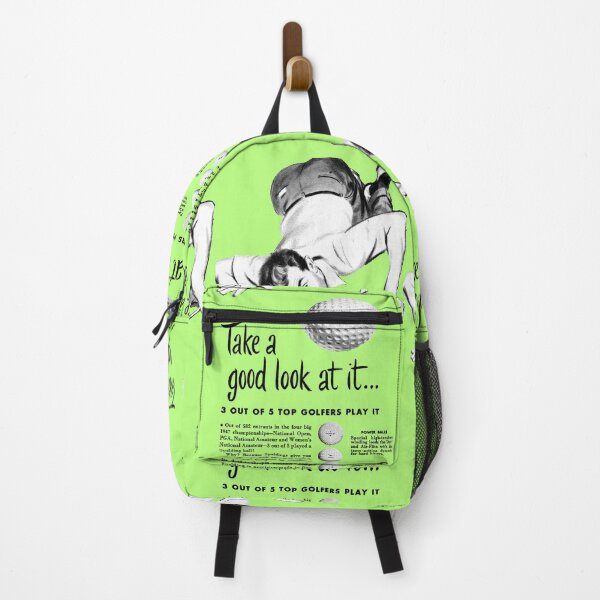 Item preview, GOLF BALL ADVERTISEMENT designed and sold by ThrowbackAds.
