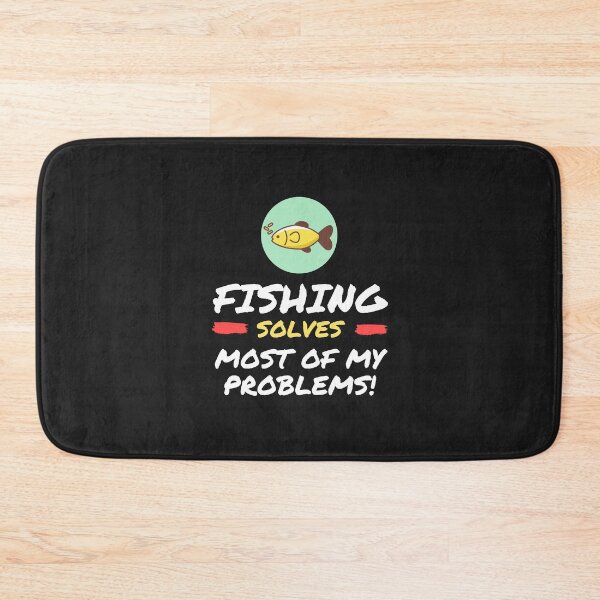 Item preview, Vintage Fishing solves most of My Problems Design designed and sold by mzakarya.