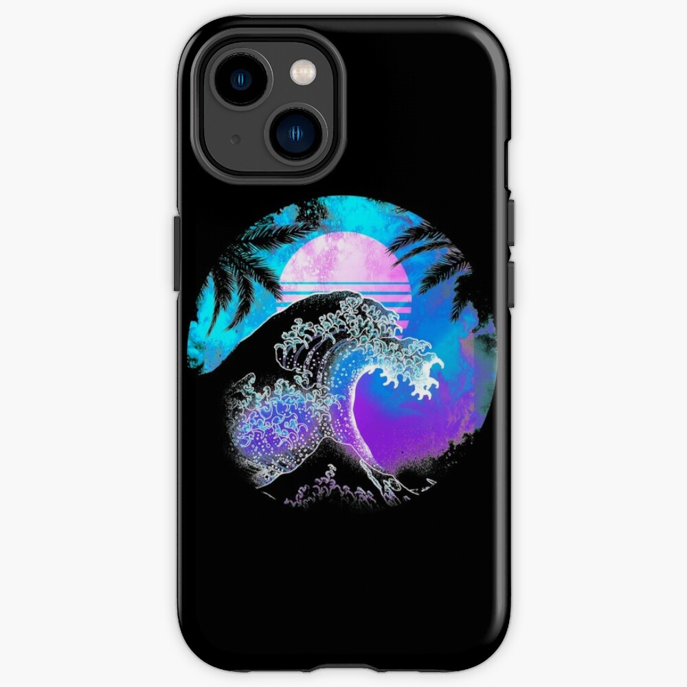 The Great RetroWave iPhone Case