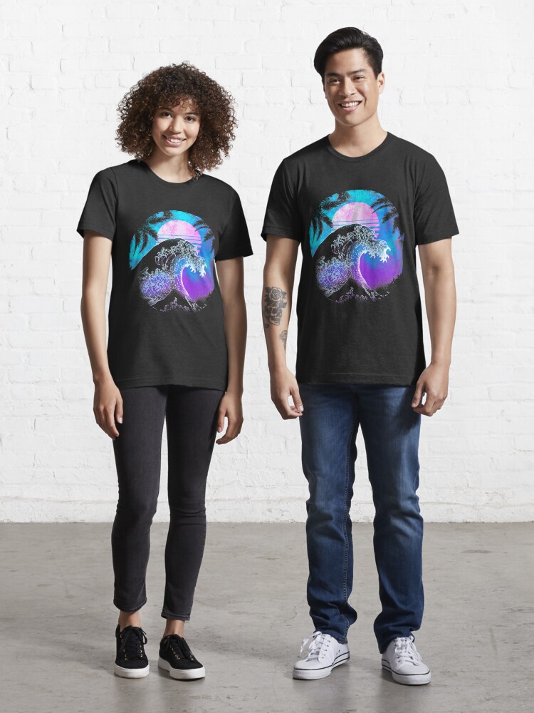 Thumbnail 1 of 7, Essential T-Shirt, The Great RetroWave designed and sold by Donnie Art.